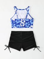 2026 High Waist Bikini Women High Neck Swimsuit Printed Swimwear Female Padded Beachwear Bathers Bathing Swimming Swim Suit