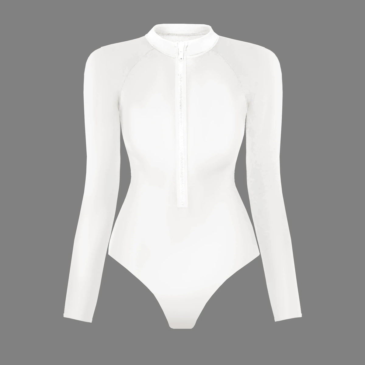 2024 New Print Long Sleeve One Piece Swimsuit Sexy Swimwear Women Backless Beachwear Surf Bathing Suit Push Up Monokini Female