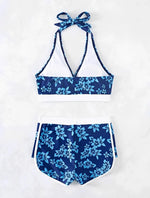 2026 High Waist Bikinis Women Padded Halter Swimwear Female Sexy Sporty Swimsuit Bathers Bathing Swimming Swim Suit Beachwear