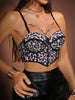 Sexy Leopard Party Wear women sexy bras Boob Lift Strap Underwire push up bra Stylish Shapewear hot lingerie