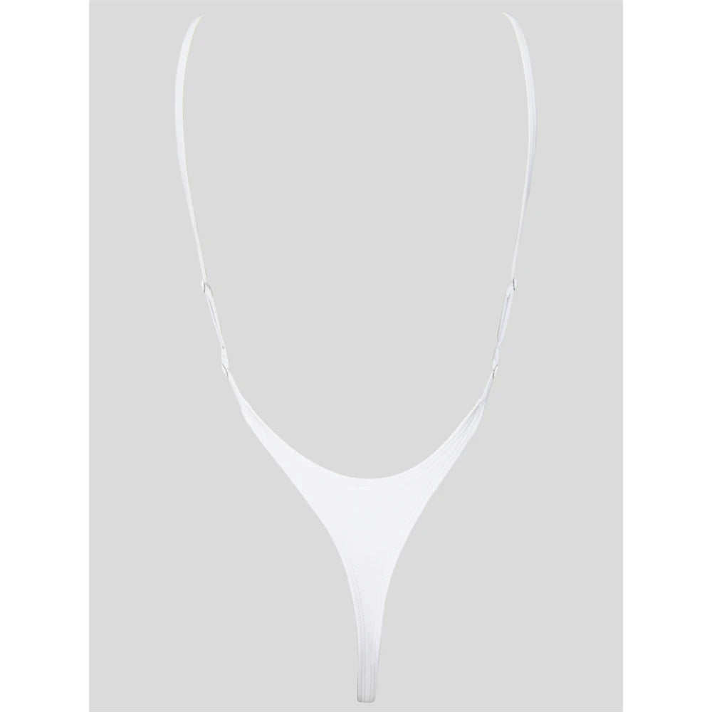 Sexy Extreme String Mini Micro Thong Swim Suit For Women Swimwear One Piece Swimsuit Female Bather Bathing Suit Monokini Y478