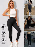 Womens High Waisted Sport Pants Soft Butt Lifting Stretch Leggings Casual Bottoms For Gym Yoga Running Outdoor Exercise clothing