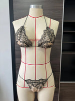 2026 Sexy 2 Piece Bikini Sets Lace bordered Bikini Micro Thongs Bathing Suit Swimsuit Women Biquini Bandage Beachwear Swimwear
