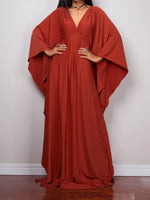 Greek Goddess Long Dress Batwing Sleeve Tunic Beach Cover Up Cover-ups Beach Dress Beach Wear Beachwear Kaftan Maxi Dress V4427