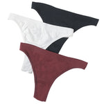 M-XL Women's Seamless G-string Thongs Female Sexy Underwear Low Waist Brazilian Panties Ladies M-XL Intimate Sexy Lingerie