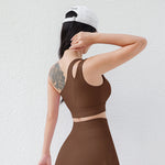 Women's Summer Asym Bra: Moisture-Wicking & Removable Cups w/Athleisure Cut