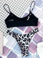 2026 Sexy Leopard Brazilian Bikini Female Swimsuit Women Swimwear Two Pieces Bikini Set High Cut Push Up Bathing Suit Swim Lady