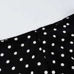 FDYOUI 2026 Woman Clothes Lace Patchwork Polka Dot Skirts Female Sexy Tight Short Skirt Black Party Night Club Dress Streetwear