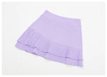 Pleated Tennis Skirt for Women with Pocket Shorts Women's High Waisted Wrapped Around Tummy Control Athletic Golf Yoga Skorts