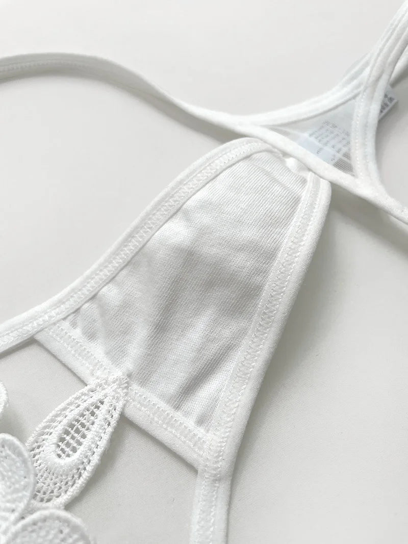 Sexy Thong Lace Panties Women Briefs Girls G String Hollow Out Transparent Underwear Female Thin Low Waist Lingerie Size S-XL