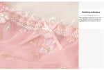 MOYISU Pure Sexy French Ultra-thin Underwire Large Size Bra Set Fat Mm Big Chest Small D Cup Bra Thin Lace Underwear Women