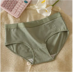 3Pcs Women's Cotton Underwear Panty Cute Sexy Panties Female Seamless Underpants Solid Color Panty Intimates Women Lingerie S-XL