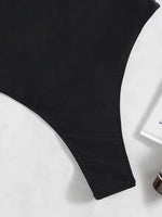 New Long Sleeve G String Diamond Bikini Female Backless Swimwear One Piece Swimsuit Women Monokini Sexy Bather Bathing Suit Swim