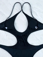 DEKA Vintage Plus Size Solid Sexy Bikini Set Women One Piece Swimwear Tummy Control Swimsuit Bathing Suit Beachwear