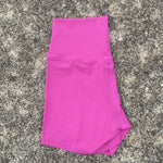 Solid Color High Waist Yoga Short Leg Women Fitness Sport ShortBike Soft Squatting Proof Comprehensive Training Jog Athletic