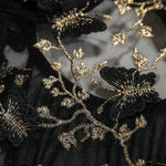 Bikini Fashion Sexy Butterfly Embroidery Slim-Fit Sexy All-Match Jumpsuit for Women