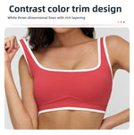 Sports Bra Top Push Up Fitness Yoga Bra Women Workout Underwear Sport Tops Women Breathable Running Vest Bralette Gym Bras