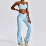 Yoga Set Seamless Women's Sportswear Workout Clothes Athletic Wear Gym Legging Fitness Bra Crop Top Sports Suits High Quality