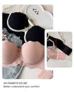 MOYISU Soutien-Gorge Français Sans Armatures 32-38 - Bralette Pureté Anti Affaissement, Set Lingerie Confort Respirant Été Léger