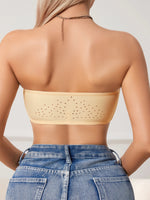 Strapless Women's Bra Simple Front-Clasp Push up Sexy Bras Unlined Wire-Free Comfortable Sexy Bras