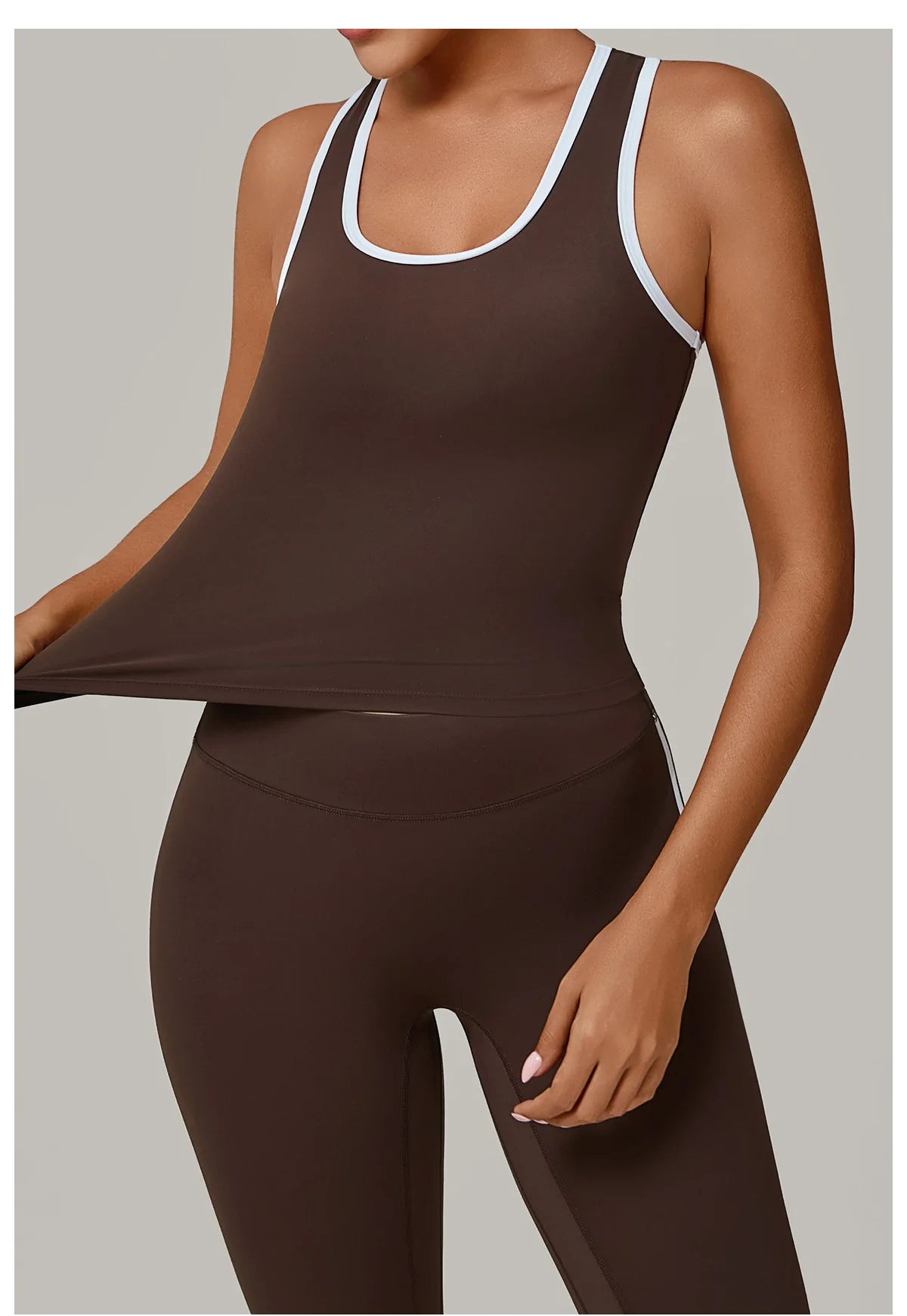 Sports Underwear Women's Sports Strappy Top Yoga Vest Fitness Tank Top Gym Beautiful Open Back Bra Running Workout Halter Bra