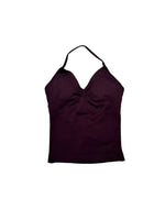 DFTLF Impact Longline Strappy Top Sports Yoga Vest Women Fitness Tank Top Gym Beautiful Open Back Bra Running Workout Halter