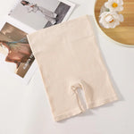 Slimming Tummy Shaperwear Women High Waist Shorts Seamless Underwear Breathable Ribbed Body Shaper Fitness Comfy Shapers