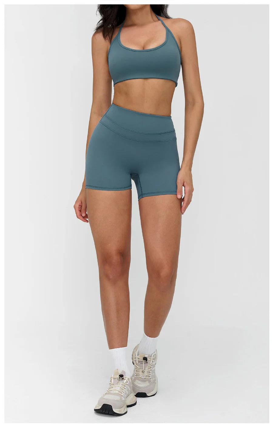 2 Pieces Sportswear Women Yoga Set Gym Clothes Fitness Set Outfit Outdoor Long-Sleeved Shirt Tracksuits Sports Bra Gym Leggings