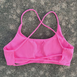 Solid Color Tight Comprehensive Training Women Fitness Bra Cross Back Yoga Underwear Gym Sport Top Hollow Back Push Up Chest Pad