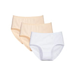 3Pcs/Set Cotton Panties Women Sexy Lingerie Plus Size Women's High Waist Briefs Solid Color Panty Breathable Underpants XS-2XL