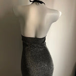 Women's Short Dress Hot Open Crotch Open Bra Design Sexy Temptation Backless Slim Mini Dresses Nightgown