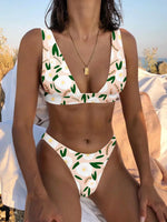 2025 Brazilian Triangle Bikinis High Cut bikini Women Swimsuit Female Swimwear Two pieces bikini Set Bather Bathing Suit Swim