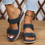 2026 Women's Wedge Suede Upper Comfort Fleece Lining Non-Slip Sole Casual Daily Indoor Outdoor