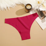 3PCS Seamless Brazilian Panties Ultra-thin Maillard panties Women Ice Silk Underwear Sexy Panty Low Waist G-string Female Solid