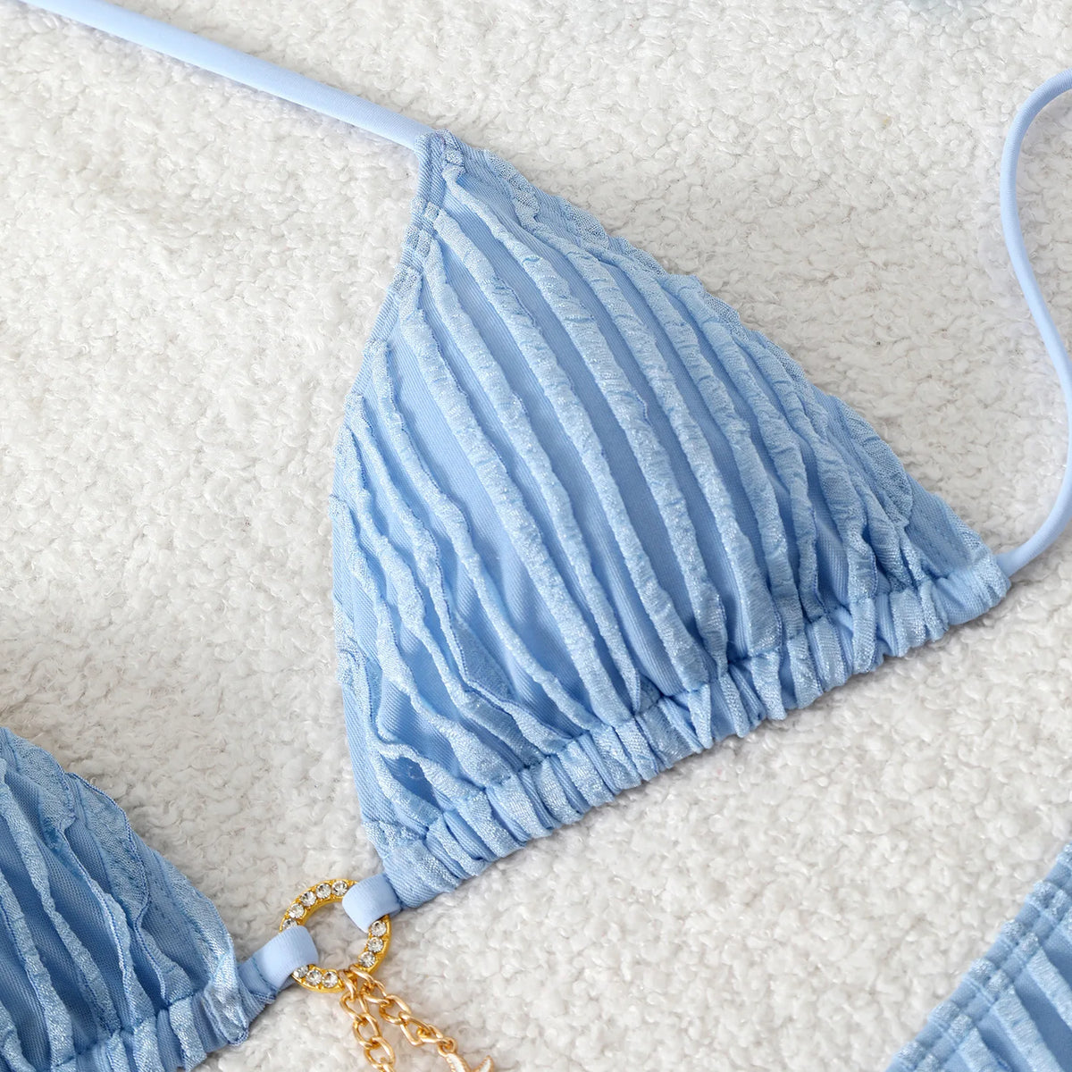 Sexy Blue White Yellow Strings Bikini 2026 Women Swimsuit Female Swimwear Thong Bikinis Set Brazilian Beach Bathing Suit Biquini