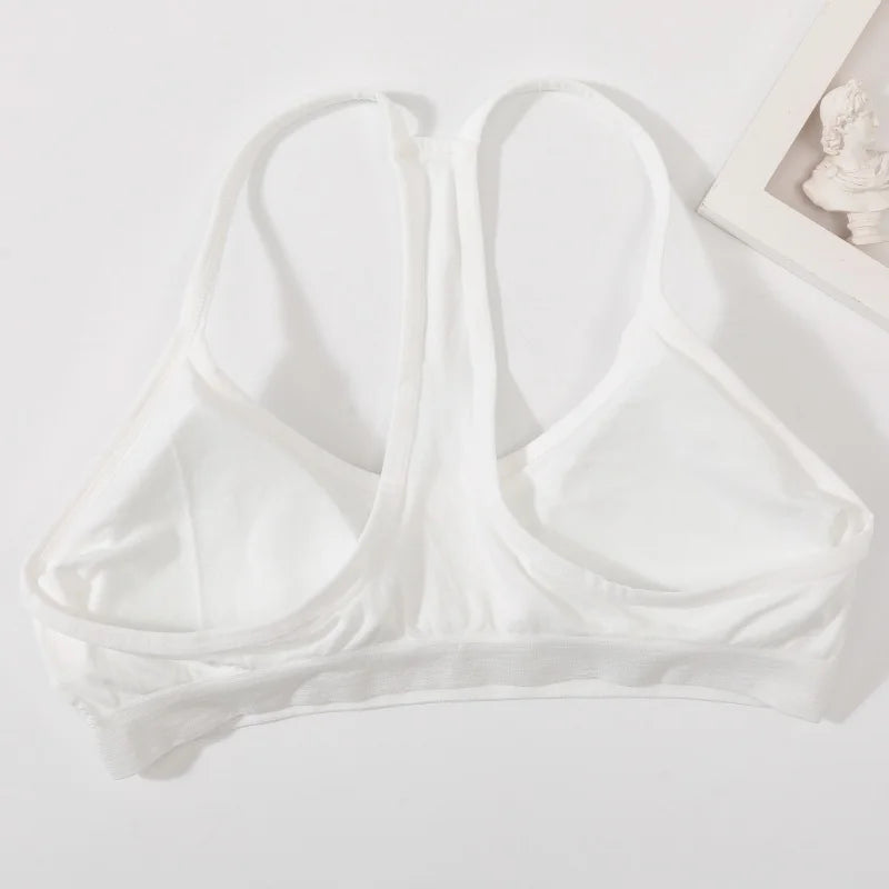 Women Seamless Bra Wireless Underwear Brassiere Sports Tank Top B C Cup Sexy Lingerie Soft Intimates Female Backless Tube Bra