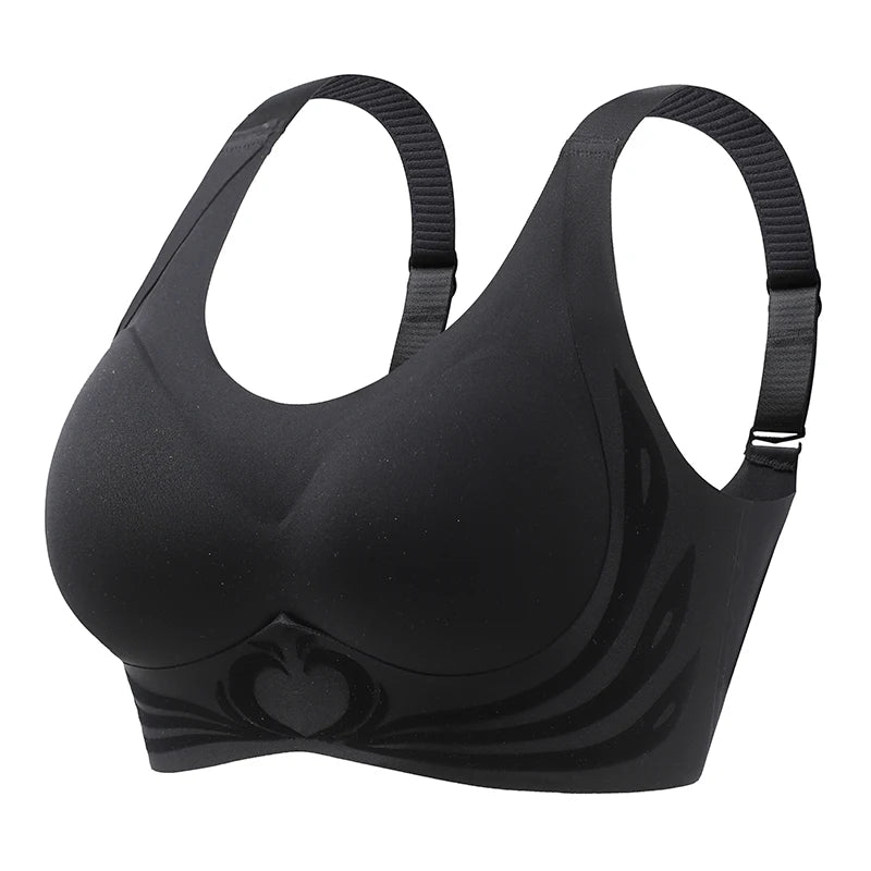 Sexy Lifting Seamless Underwear Women's Small Breasts Gathering No Steel Ring Bh Upper Holder Breast Adjustable Ladies Bra M-6XL
