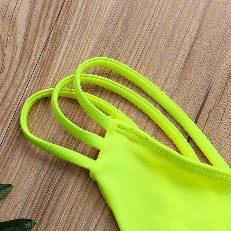 Women Cross Strap Swimwear Sexy Bikinis Bottom Fashion Swimsuit Bikini Panties Cheeky Thong Bikini Bottoms Swim Trunks