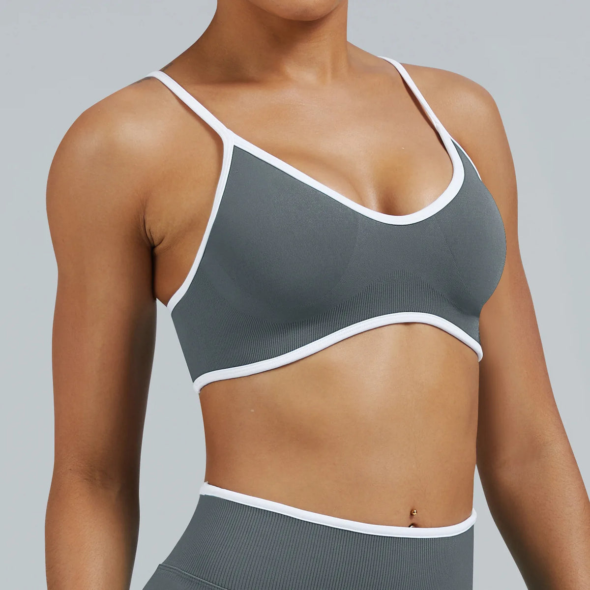 High Strength Sports Bra Seamless Yoga Top Women Fitness Gym Active Wear Back Cross Workout Push-up Fitness Running Underwear
