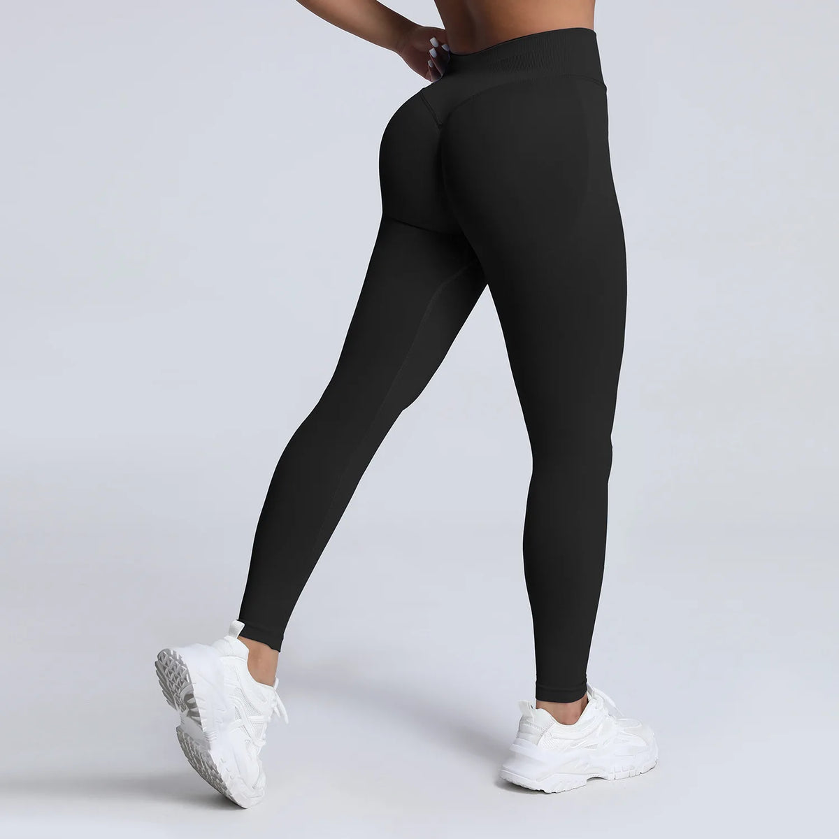STOUREG Scrunch Butt Women Yoga Pants Seamless Sports Leggings Low Waist Gym Fitness Tights Quick Drying Fall Warm Workout Pants