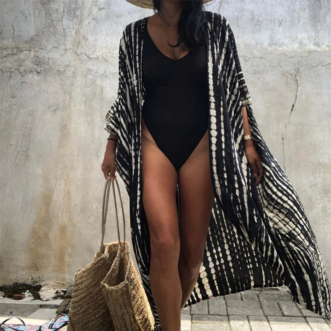 17 Colors Leopard Printed Colorful With Belt Tunic Cover-ups Beach Dress Beach Wear Beachwear Female Women Beach Cover Up V4510L