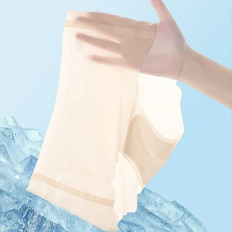 4Pcs/Set Sexy Women Panties Quick Drying Thin Briefs Seamless Underwear Summer Underpants Low Rise invisible Panties