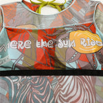 S - XXL Printed Long Sleeve With Sarong One Piece Swimsuit Women Swimwear Female Flowers Padded Bather Bathing Suit Swim K7181