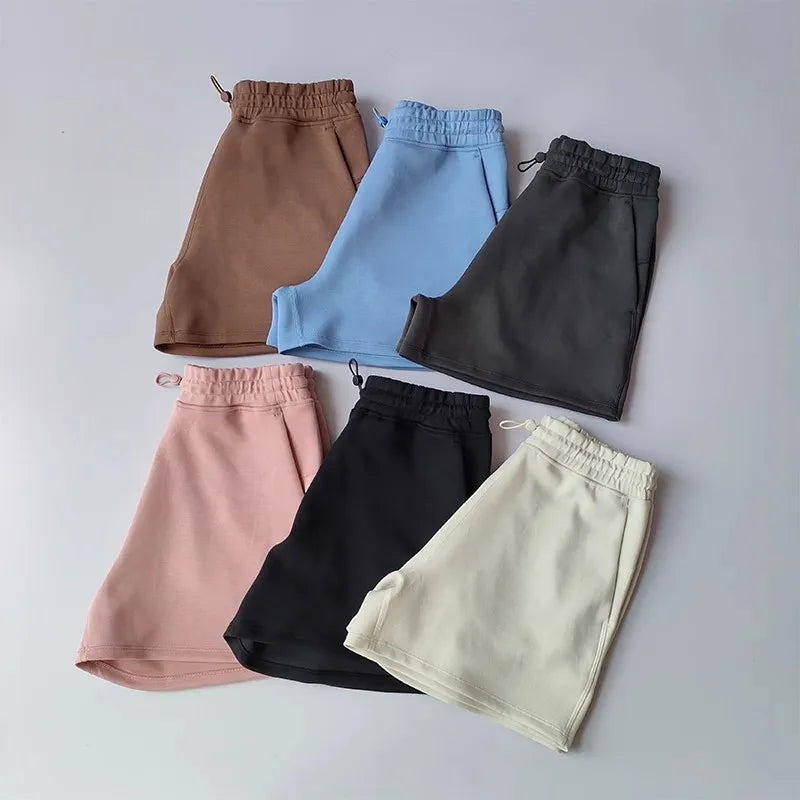 High-Waisted Women's Sports Shorts Casual Loose Fitness Gym Short High-Quality Comfortable Active Wear for Women