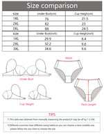 Sexy Deep V Lace Plus Size Bra Wireless Thin Cup Breathable Brassiere For Heavy Breast Anti Side Spill Big Girl Intimates MR2486