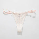 Lace Girls G String Sexy Panties Women Underwear Briefs Hollow Out Thong High Quality Transparent Underpants Lingerie Intimates