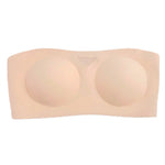 Women's Sexy Strapless Push Up Bra Padded Seamless Invisible Wireless Bandeau Bra Women Beauty Back Anti Slip Off Shoulder Bras