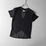 Women's Quick Drying Hollow out Back Sports T-Shirt Yoga Suit Top Short Sleeve Fitness Cover up