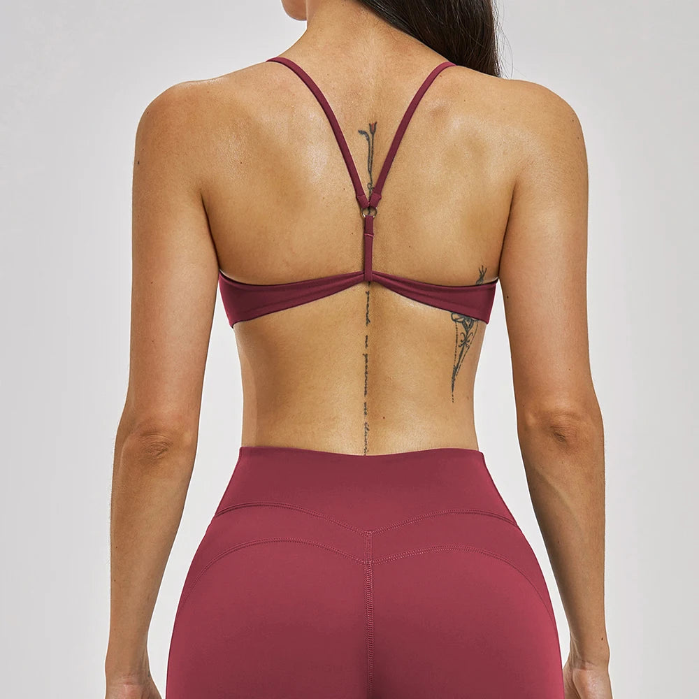Sexy Yoga Bra Women Sports Bra Top Push Up Fitness Underwear Sport Tops Women Breathable Running Vest Bralette Gym Wear Female