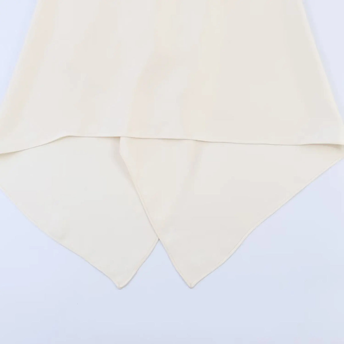 Women's Fashion Backless Halter Top Cream White Halter Neck Hem Sleeveless Dress Elegant Dress For Women Pure Desire Casual UBK6